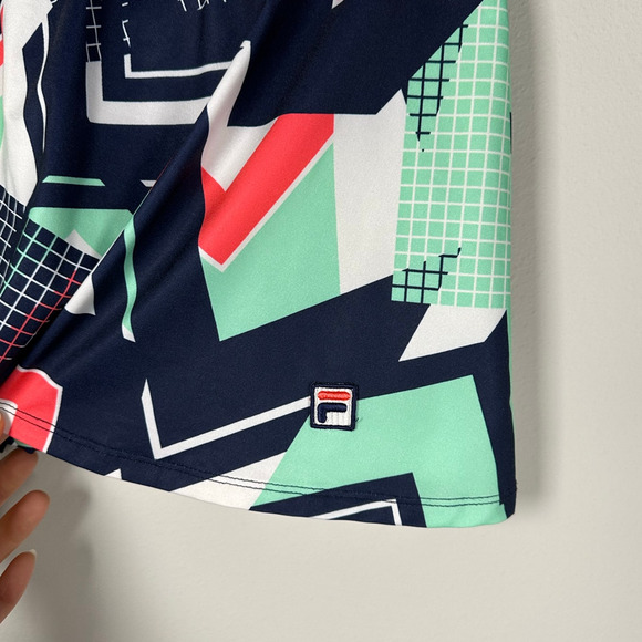 Fila Color Block Mini Tennis Skort Women's Medium - Picture 3 of 7